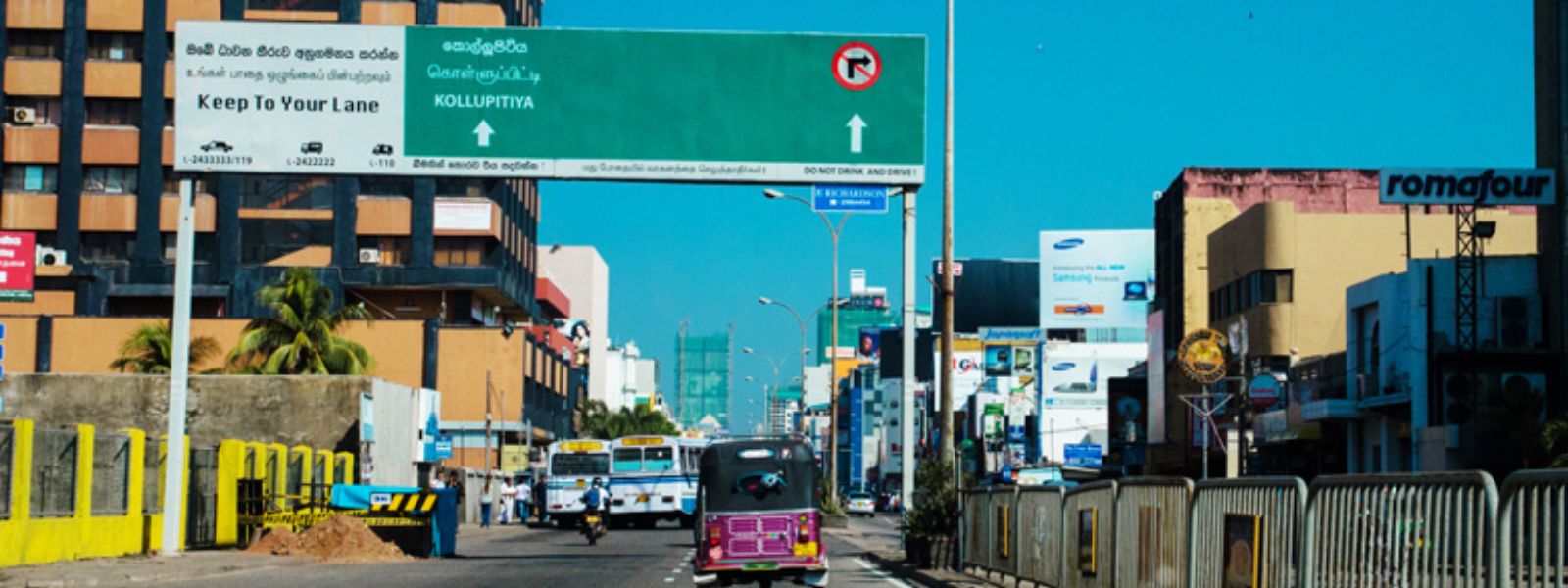 Special Traffic And Security Plan In Colombo